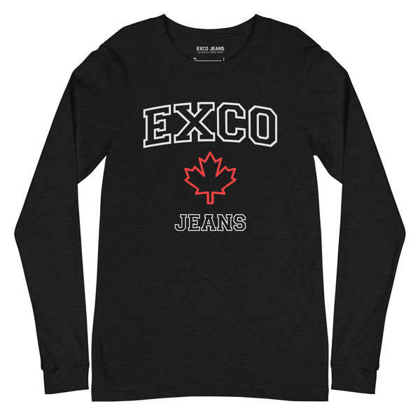 T-shirt Exco Maple Leaf LS